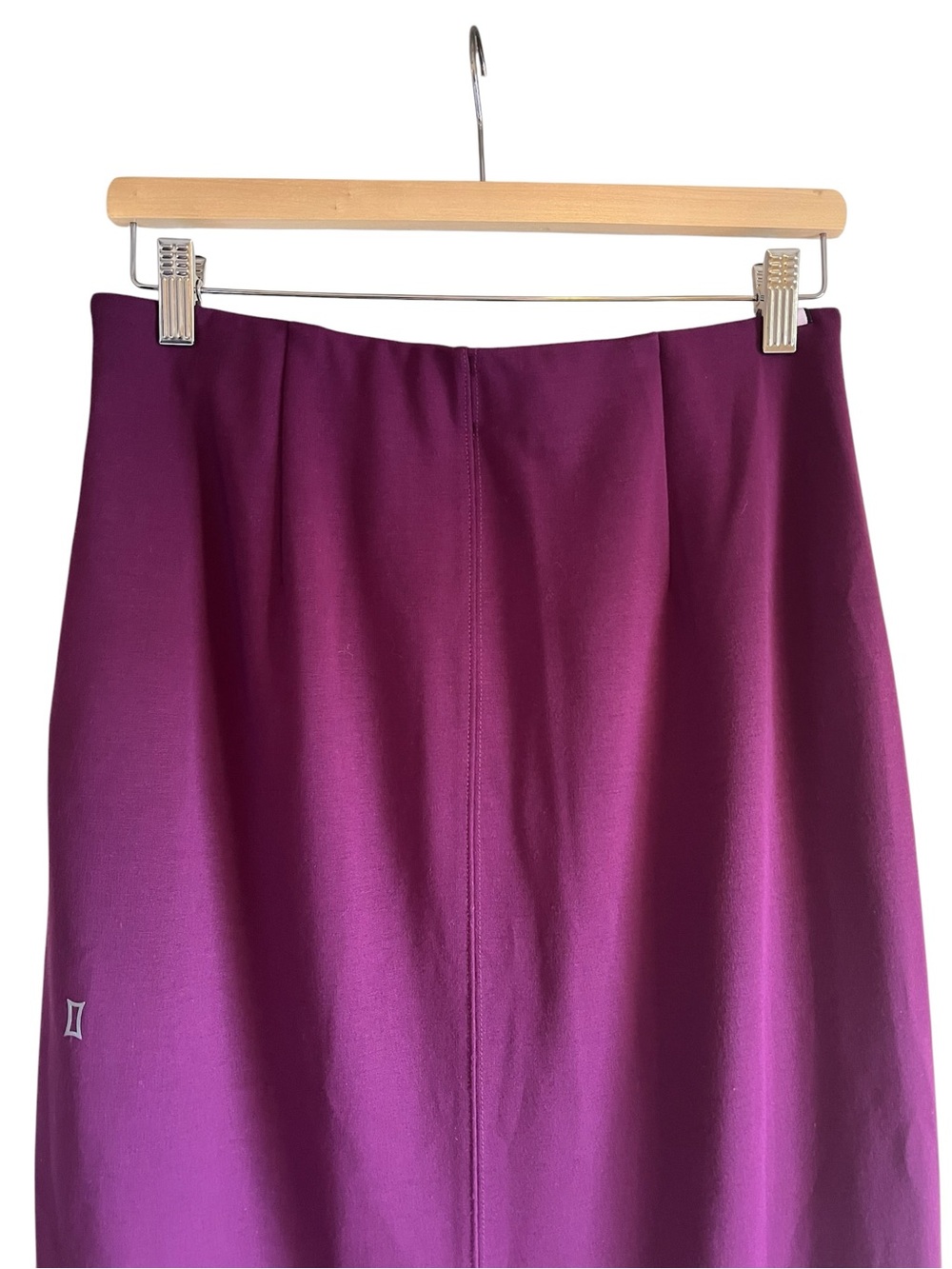 NWT Kit & Ace Serenity double knit midi pencil skirt with front slit & stretch - Picture 9 of 14